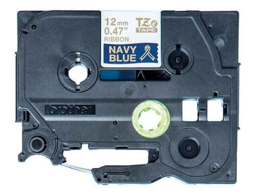 [90117406 637032] Brother Beschriftungsband TZe-RN34 Gold auf Blau