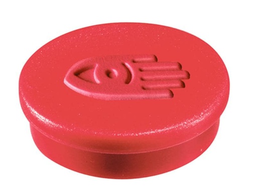 [90117456 917894] Legamaster Haftmagnet Rot, 10 Stück