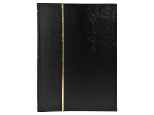 [90117538 914536] Exacompta Sammelalbum Briefmarken, 16.5 x 22.5 cm, 16 Seiten, Schwarz
