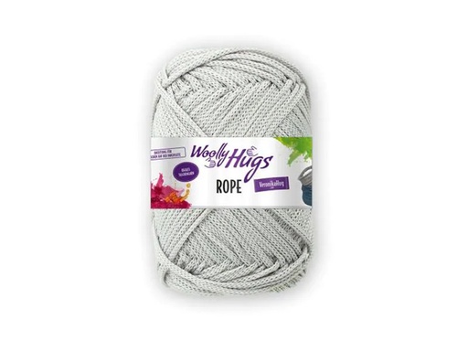 [90117570 1166562] Wolly Hugs Wolle Makramee Rope 200 g, Hellgrau