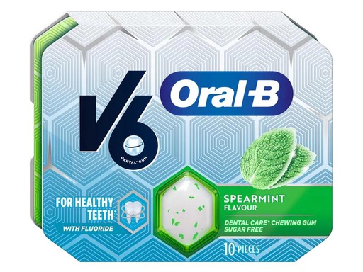 [90117711 1128896] V6 Kaugummi Oral-B Spearmint 17 g