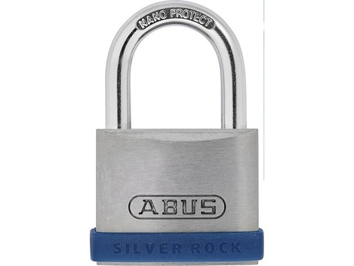 [90117836 1169219] Abus Vorhängeschloss Silver Rock 5/40 Silber Zink