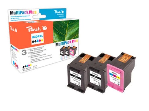 [90117885 599082] Peach Tintenset HP Nr. 304XL