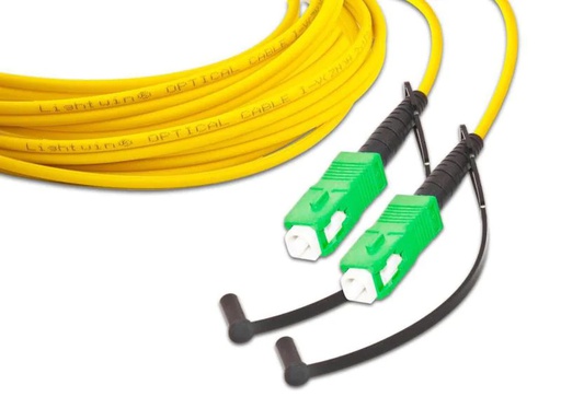 [90117893 849114] Lightwin LWL-Patchkabel SC/APC-SC/APC, Singlemode, Simplex, 1m