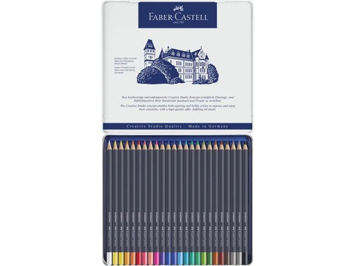 [90117966 807243] Faber-Castell Farbstifte Goldfaber 24er Metalletui