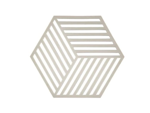 [90118159 550157] Zone Denmark Topfuntersetzer Hexagon Hellgrau