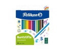 Pelikan Farbstifte sechseckig Dünn, 24-er Set