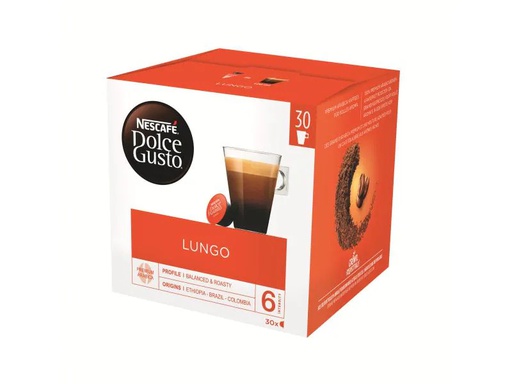 [90118241 1084078] Nescafé Kaffeekapseln Dolce Gusto Lungo 30 Stück