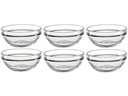 Montana Schale TREND Ø 12 cm 6 Stück, Transparent