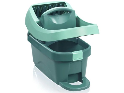 [90118374 268819] Leifheit Wischtuchpresse Profi XL 8 l, mit Rollen, Türkis