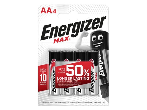 [90118394 739651] Energizer Batterie Max Mignon AA 4 Stück