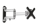 PureMounts Wandhalterung PM-STYLE-23C Schwarz/Silber