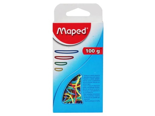[90118541 683326] maped Gummiband Ringe à 100 g farbig
