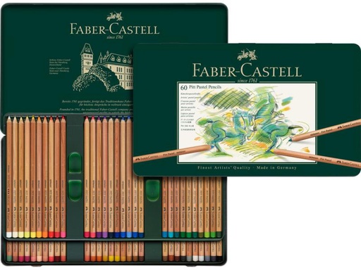 [90118649 847319] Faber-Castell Farbstifte Pitt Pastel 60er Metalletui