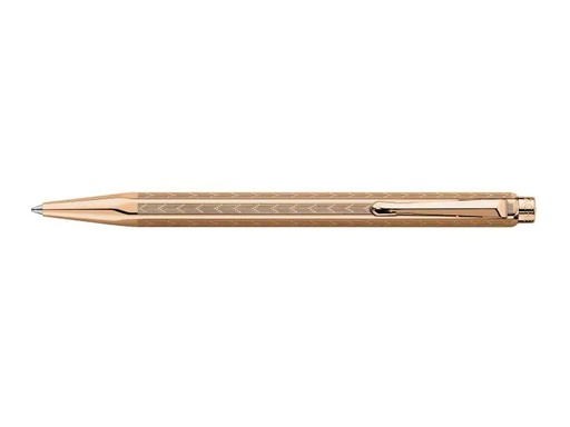 [90118669 806500] Caran d'Ache Kugelschreiber Ecridor Chevron 1 mm, Rosegold