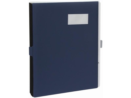 [90118734 1093551] Biella Unterschriftenmappe Pronto-Sig A4 mit 20 Fächer, Blau