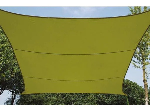 [90118801 303656] Perel Sonnensegel 360 cm, Quadratisch