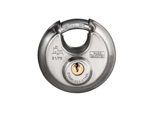 [90118809 1076737] Burgwächter Circle 21, 70 mm  Edelstahl