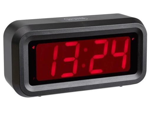 [90118864 995516] TFA Dostmann Digitalwecker Roxy Schwarz/Rot