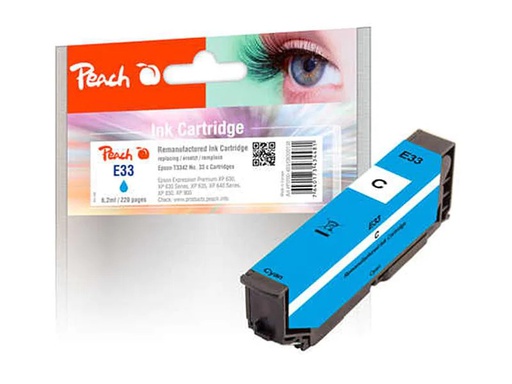 [90118896 1096865] Peach Tinte Epson No. 33 / T3342 Cyan