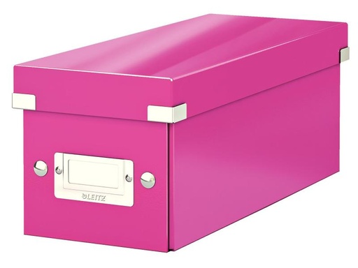 [90118983 370035] Leitz Aufbewahrungsbox 30 CD-Hüllen, Pink