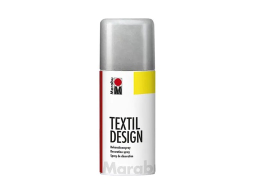 [90119003 727877] Marabu Textilfarbe Textil Design 150 ml, Silber