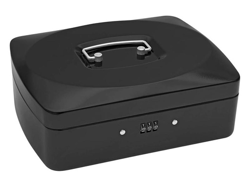[90119093 1022714] WEDO Geldkassette A4 7 Fächer, Schwarz