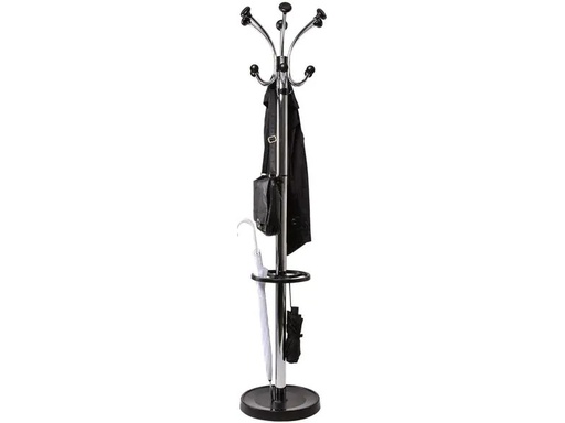 [90119167 1139384] Maul Garderobenständer Nebula Silber, H: 176 cm