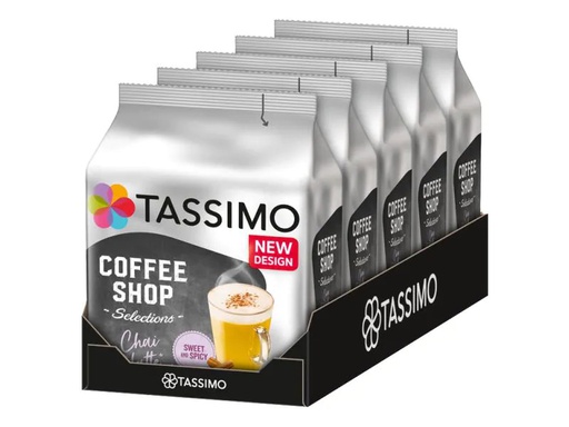 [90119226 408567] TASSIMO Kaffeekapseln T DISC Chai Latte 40 Portionen