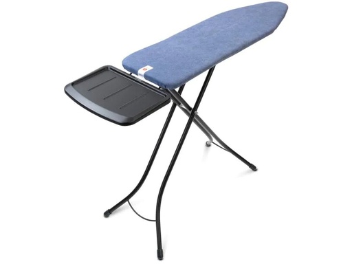 [90119403 1080056] Brabantia Bügeltisch mit Dampfstationsablage Denim Blue