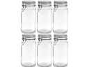 Bormioli Rocco Einmachglas Fido 1500 ml, 6 Stück 