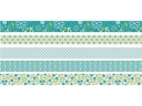 Heyda Washi Tape Blumen mini Grün