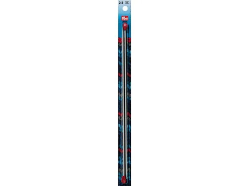 [90011940 1175076] Prym Stricknadeln 2.50 mm, Alu, 2 Stück, Grau