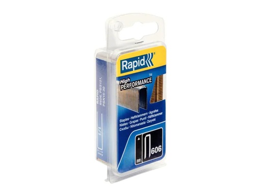 [90119627 870243] Rapid Schmalrückenklammer Typ 606, 18 mm, 600 Stück