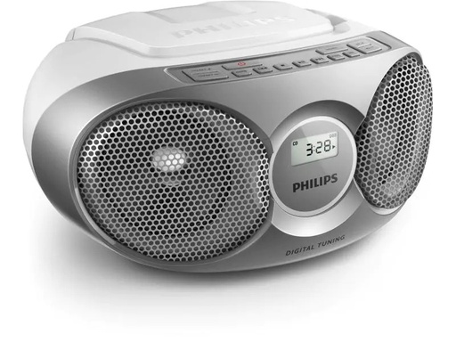 [90119841 1027097] Philips Radio/CD-Player AZ215 Silber