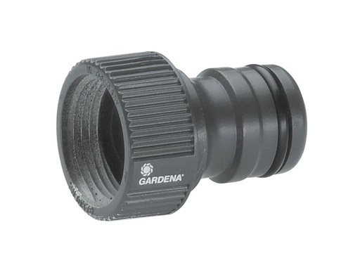 [90119875 681049] Gardena Hahnverbinder 21 mm (G 1/2), Wasserhahn 26,5 mm (G 3/4)