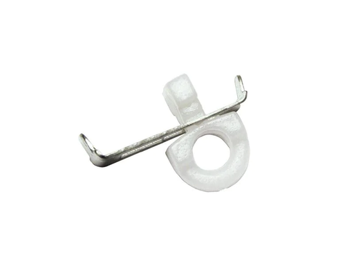 [90120033 1167304] Gardinia Zwischenfeststeller Silber / Weiss, 2 Stück