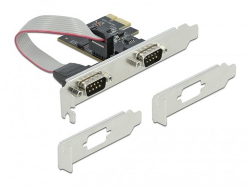 [90120035 1122344] Delock PCI-Express-Karte 90001 2x Seriell / RS-232