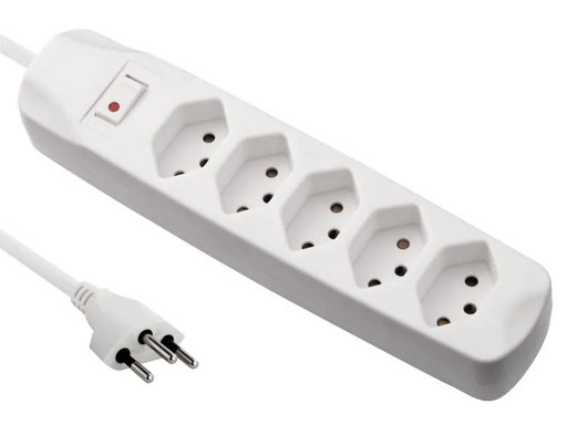 [90120071 679468] FURBER.power Steckdosenleiste 5x T13 mit Schalter