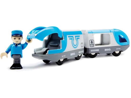 [90120076 483490] BRIO Eisenbahn Reisezug batteriebetrieben