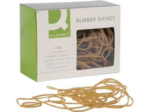 [90120081 1046012] CONNECT Gummiband Nr. 75 9 x 100 mm, 100 g