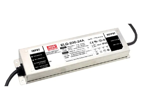 [90120297 1158204] MeanWell LED Treiber ELG-200-12A-3Y, 12 V, 200W, Single Color