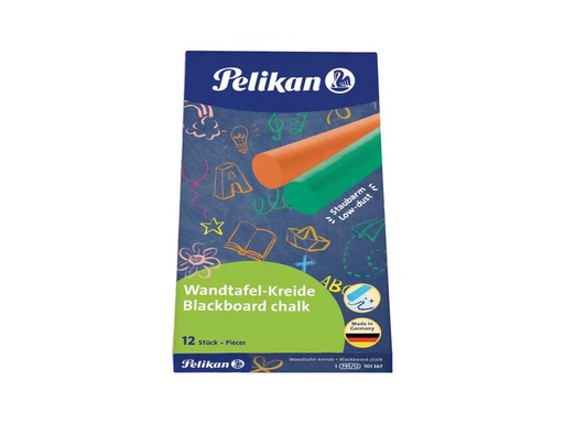 [90120299 1166381] Pelikan Wandtafelkreide 745/12, 12-teilig, Mehrfarbig