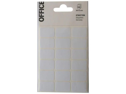[90120322 879920] Office Universal-Etiketten 26 x 17 mm 108 Stk.