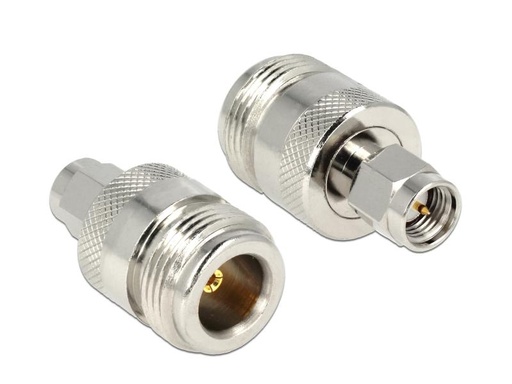 [90120367 899826] Delock Antennenadapter N-Type Buchse (f) - SMA Stecker (m)