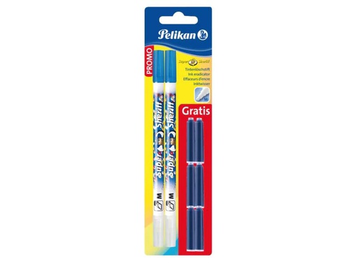 [90120440 1064901] Pelikan Tintenlöscher Promoblister 8-teilig