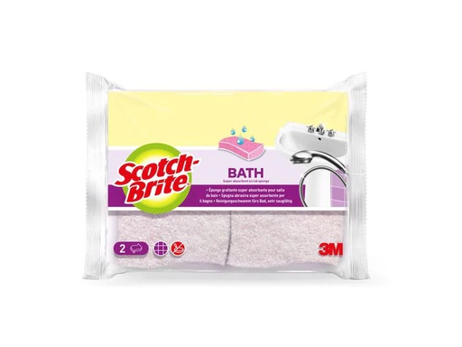 [90120442 1095551] Scotch-Brite Schwamm Scotch-Brite Bad 2 Stück