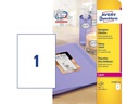 Avery Zweckform Fotoetiketten L7767-40 210 x 297 mm