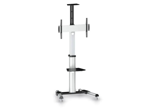 [90120467 454367] PureMounts TV-Trolley PMP PDS-0001C Schwarz/Silber