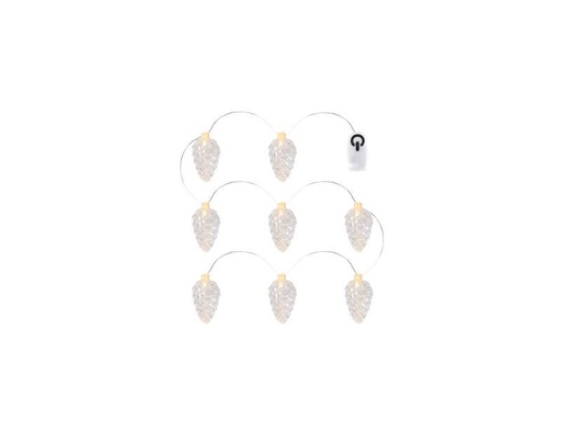 [90012034 1026134] Sirius LED-Lichterkette Celina, 8 LEDs, 1.9 m, Transparent